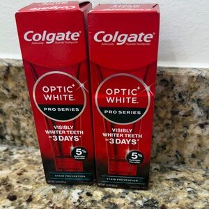 NWT Colgate Optic White Pro Series Toothpaste Stain Prevention 3.0oz